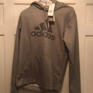 Adidas Grey Mens Hoodie Size Small